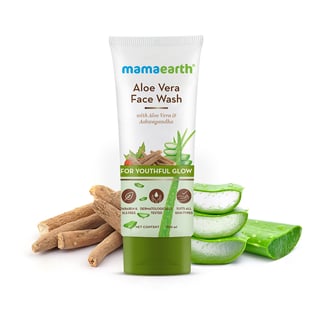 Aloe Vera Face Wash with Aloe Vera & Ash...