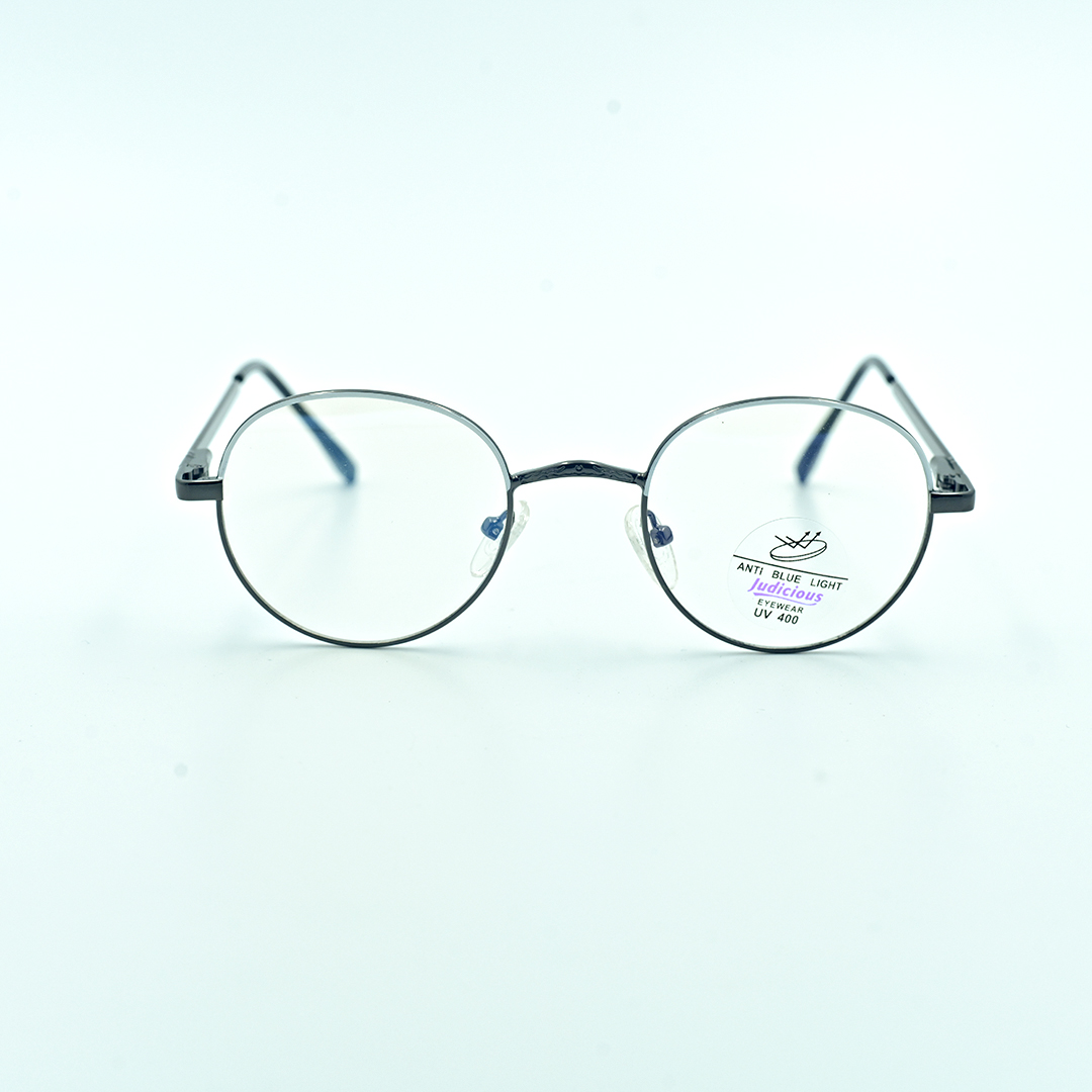 Round Bluecut Eyeglasses and Frame By Po...